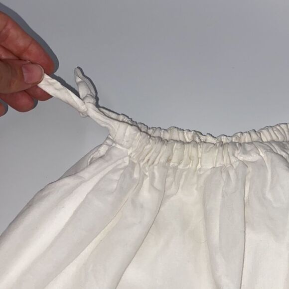 Ralph Lauren White Floral Tie Strap Dress 9 Months - Picture 3 of 10
